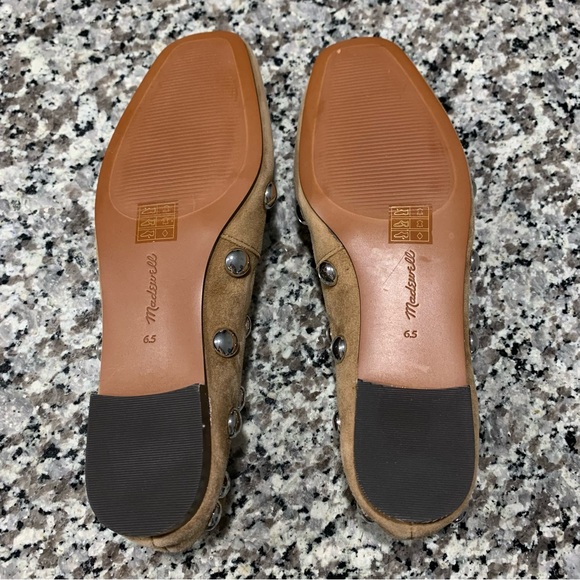Madewell Shoes 6.5 Mylie Ballet Flat Brown - Picture 12 of 13